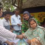 Distribution of Eid Gifts and Cash