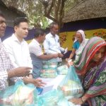 Distribution of Eid Gifts and Cash