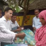 Distribution of Eid Gifts and Cash